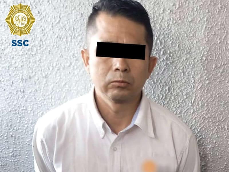 Detienen al hombre que apuñaló a otra persona dentro de un vagón del Metro de la CDMX