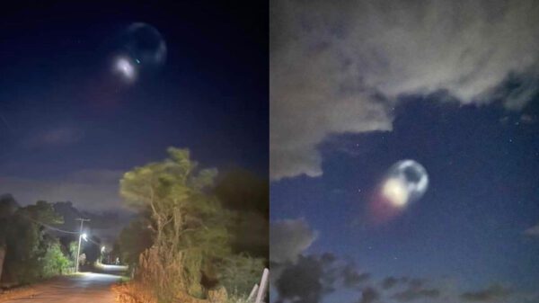 Sorprende avistamiento de objeto luminoso en el cielo de Escobedo