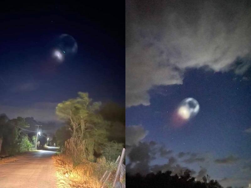 Sorprende avistamiento de objeto luminoso en el cielo de Escobedo