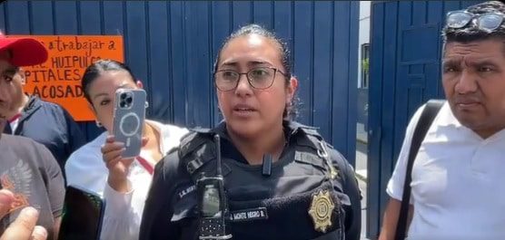 Policía denuncia violencia laboral luego de levantar una demanda por acoso sexual de parte de uno de sus jefes de la U.P.C. Huipulco Hospitales