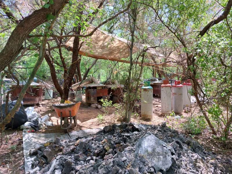 En Sonora es hallado enorme narcolaboratorio por Ejército y Guardia Nacional