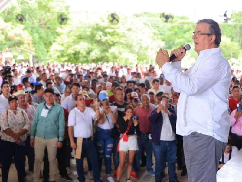En Acapulco Marcelo Ebrard promete continuidad de la 4T