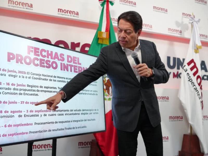 Morena está por definir encuestadoras el próximo jueves