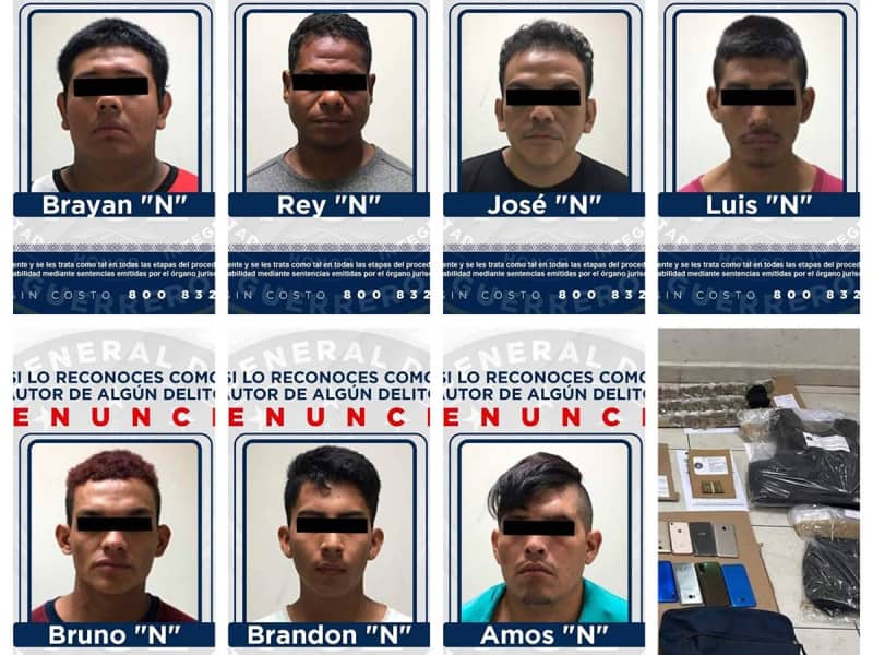 Detienen a 8 integrantes de Los Rusos en Acapulco; se dedicaban a extorsiones y secuestros