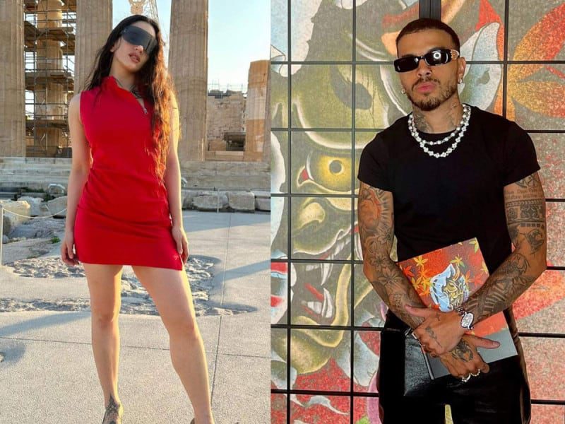 Rauw Alejandro le habría sido infiel a Rosalía con actriz española de 23 años