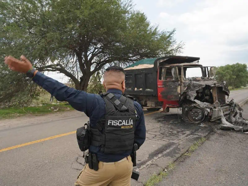 AMLO asegura que la violencia en Michoacán fue un acto publicitario