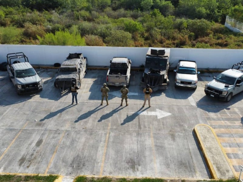 Despluman al cártel del golfo en Tamaulipas, aseguran a tres “monstruos”