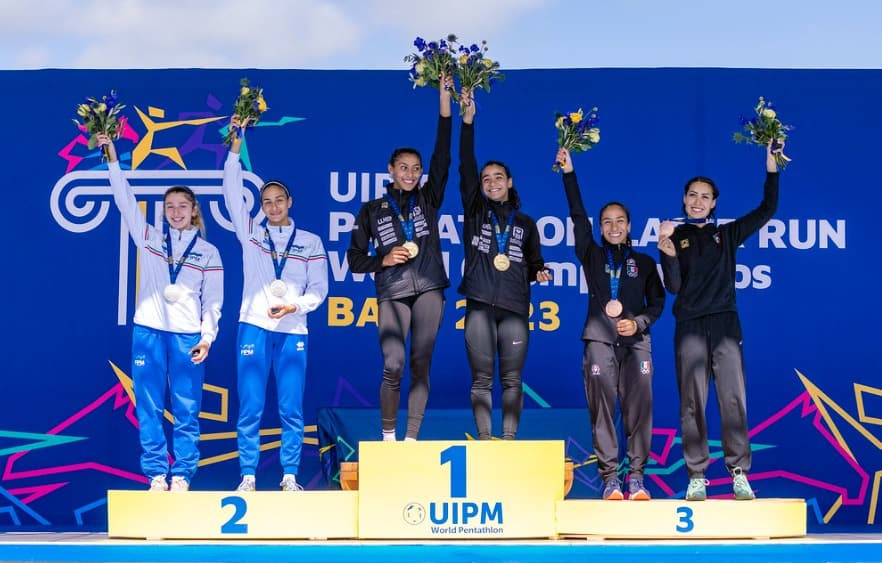 México se lleva medalla de plata y de bronce en Campeonato Mundial de Pentatlón Moderno