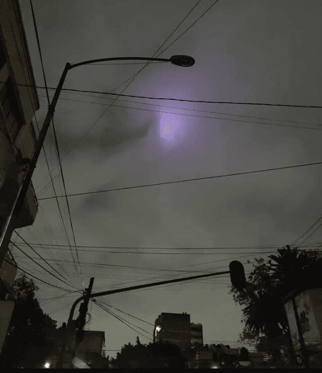 OVNI aparece en Valle de Chalco