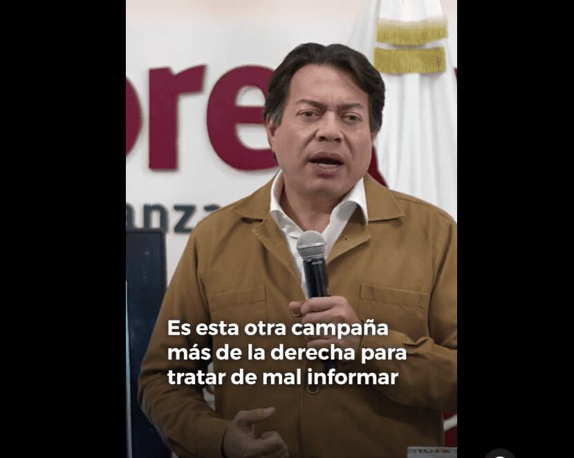 Mario Delgado defiende los libros de texto gratuitos de la SEP