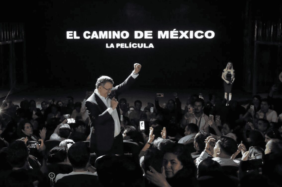 Marcelo Ebrard presenta el documental titulado ‘El camino de México’