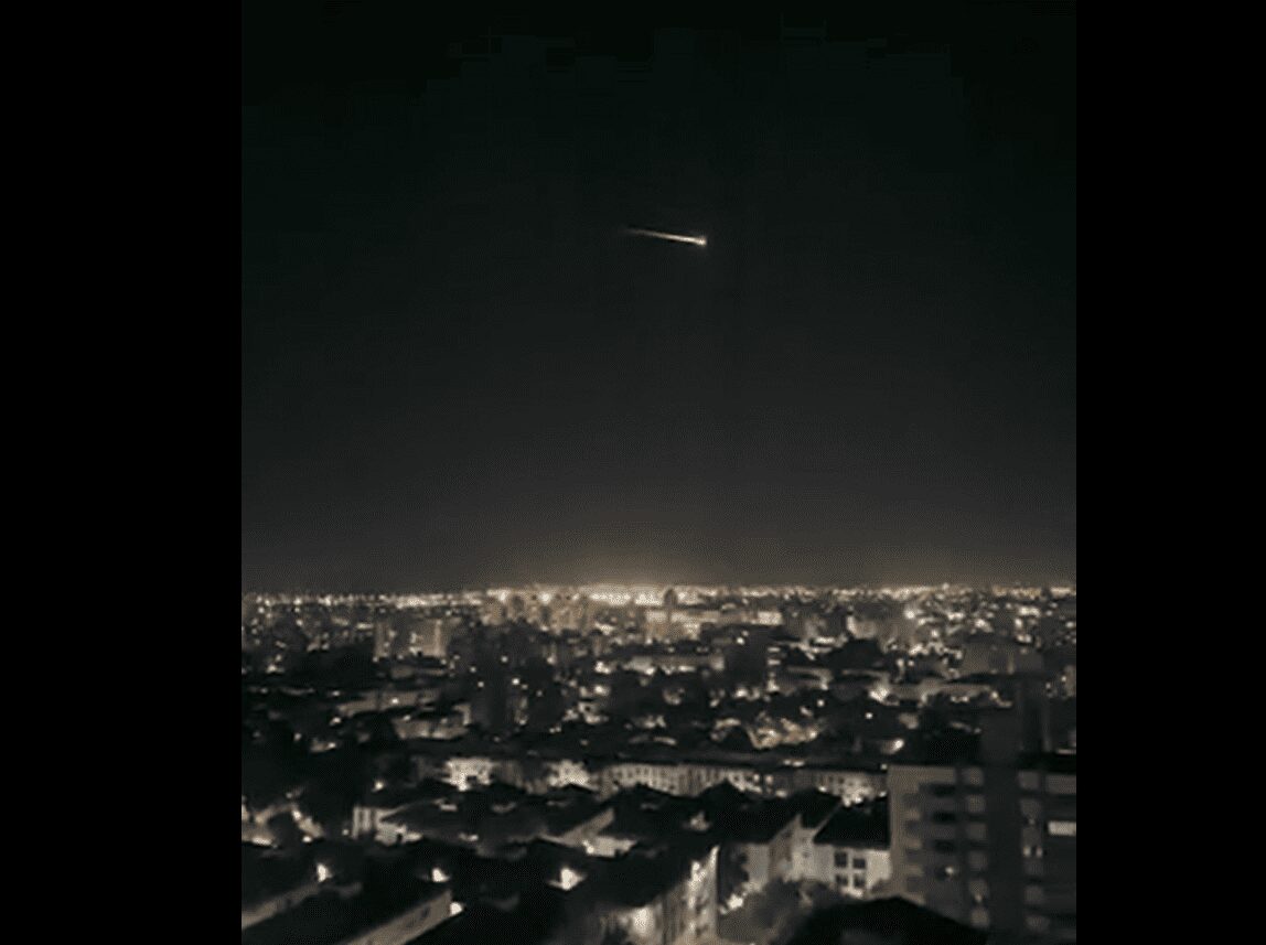 Reportan avistamiento de enorme bola de fuego en Brasil, Argentina y Uruguay