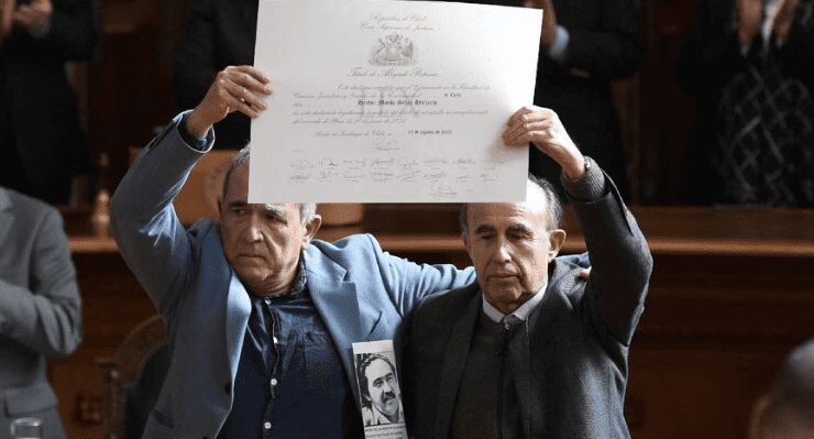 Corte chilena concede títulos póstumos de abogados a víctimas de la dictadura