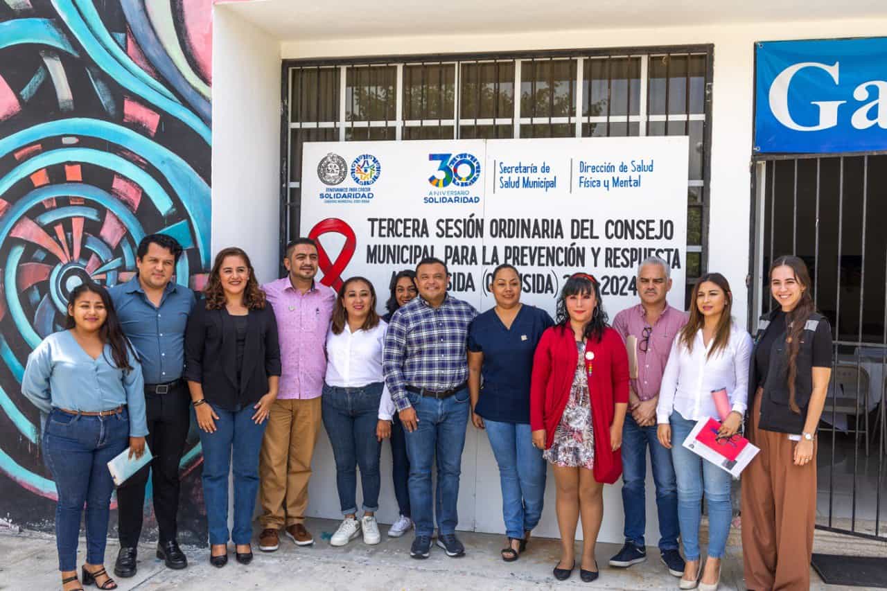 Gobierno de Solidaridad realiza acciones para prevención del VIH