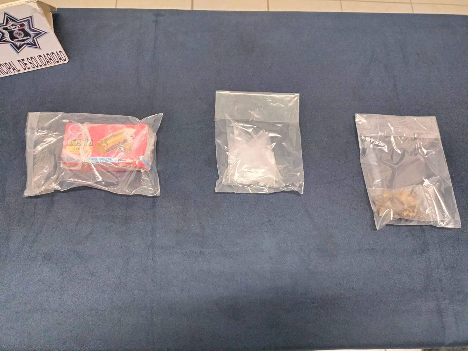 Policías municipales de Solidaridad aseguran narcóticos en Playa del Carmen