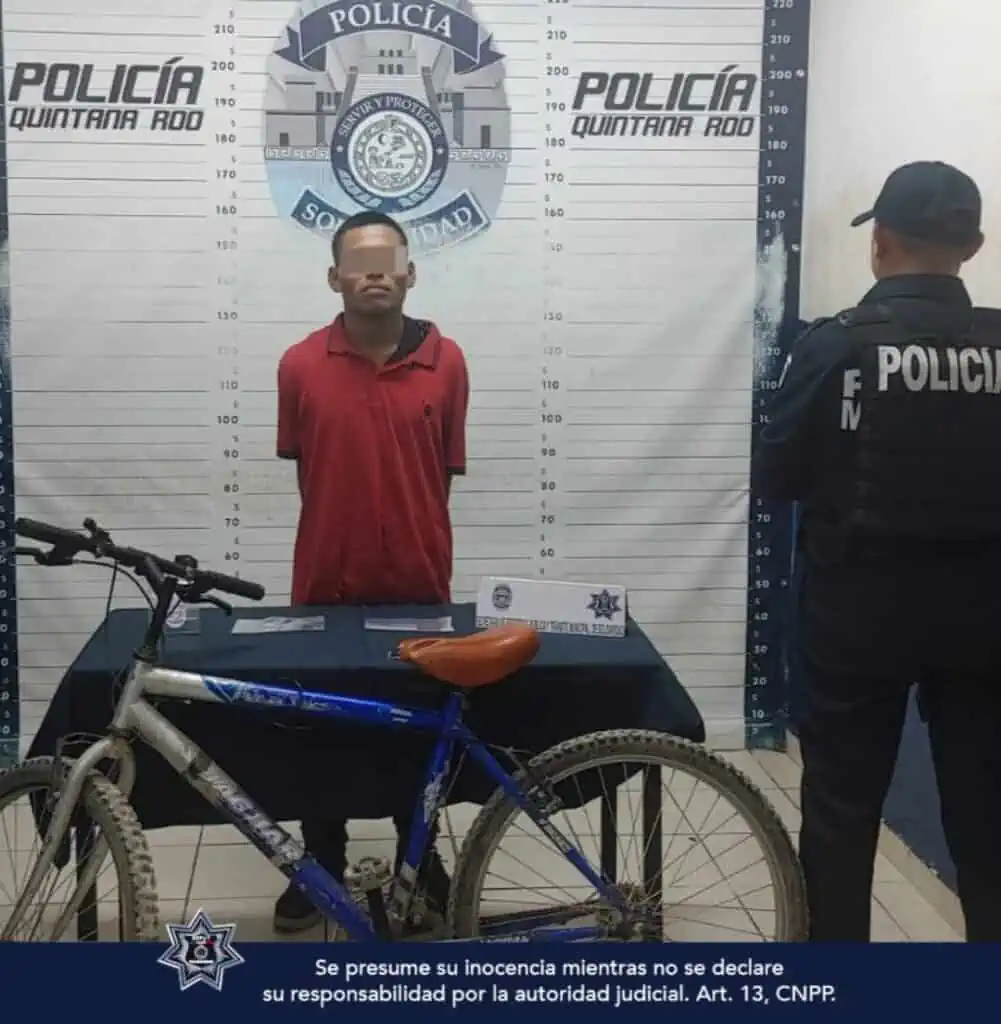 Policías municipales capturan a 5 sujetos en posesión de drogas en Solidaridad