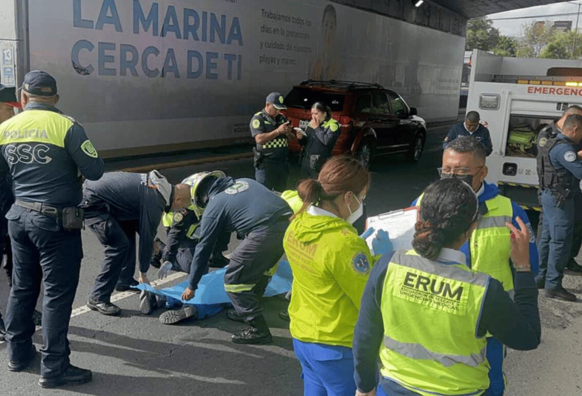 Abuelita, pierde la vida al caer de un puente en Coyoacán CDMX