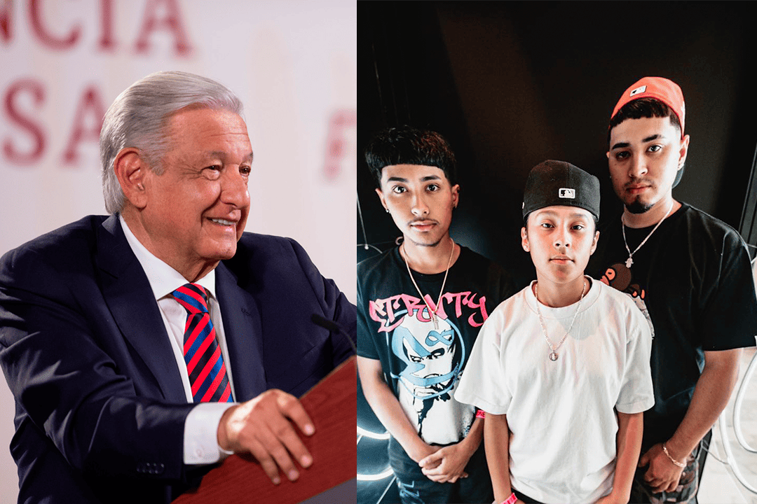 AMLO invita a Yahritza y su Esencia a cantar en Zócalo de CDMX