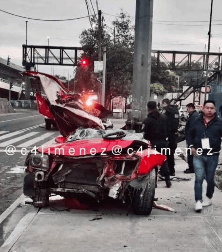 Video antes del trágico accidente en el que un Camaro se vio involucrado en el Periférico