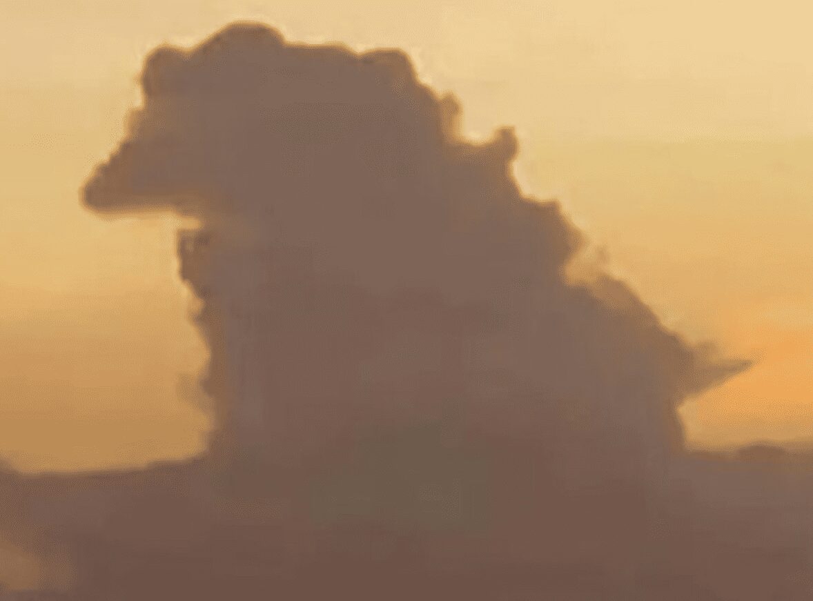 Aparece la imagen de Cheems en el firmamento