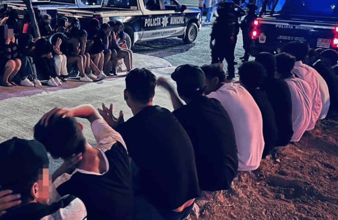 La policía interrumpe la celebración de 119 jóvenes que estaban consumiendo alcohol libremente en una fiesta ilegal