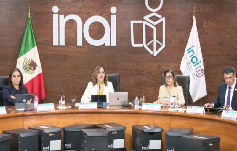 Tras una pausa forzada, INAI vuelve a reunirse con cuatro comisionados