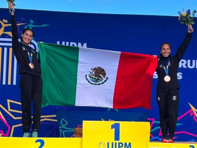 Dupla mexicana gana bronce en Mundial de Pentatlón