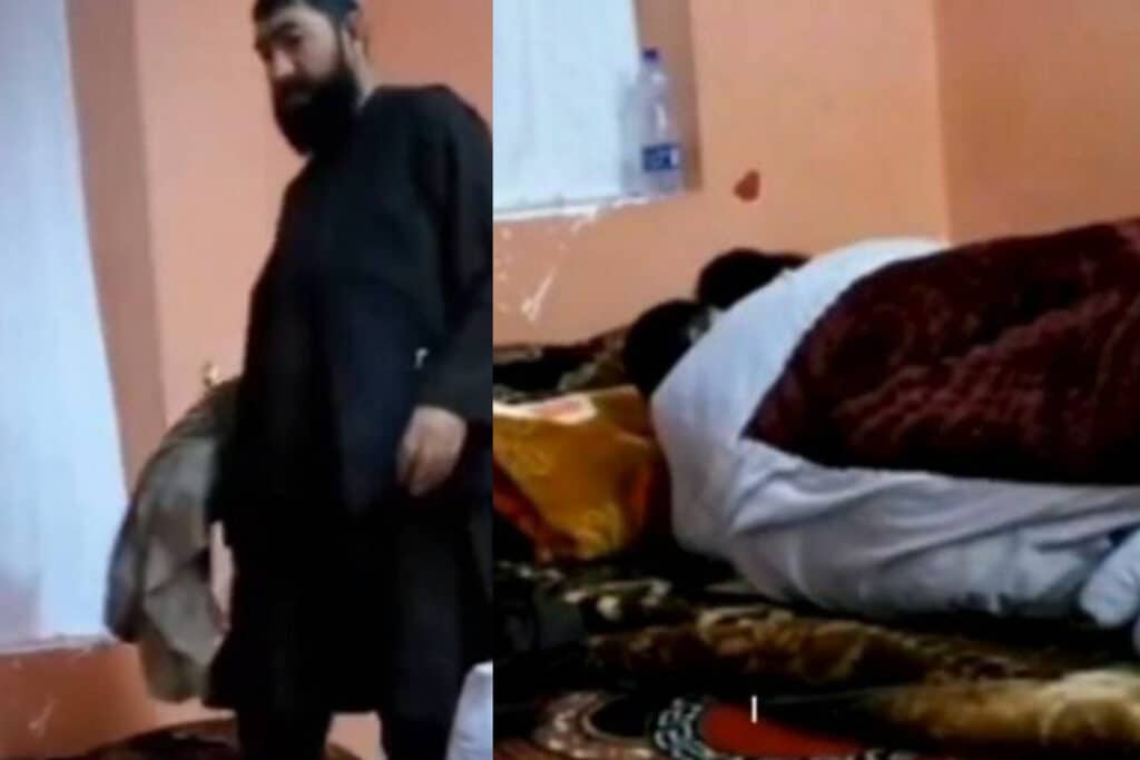 Capturan en video a líder talibán en relación intima