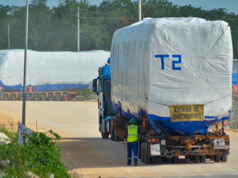 Entregan segundo convoy del Tren Maya