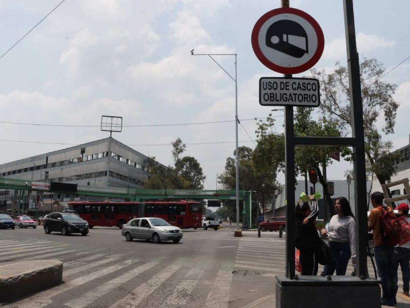 Comienza la instalación de señalización para motocicletas en las calles de la CDMX