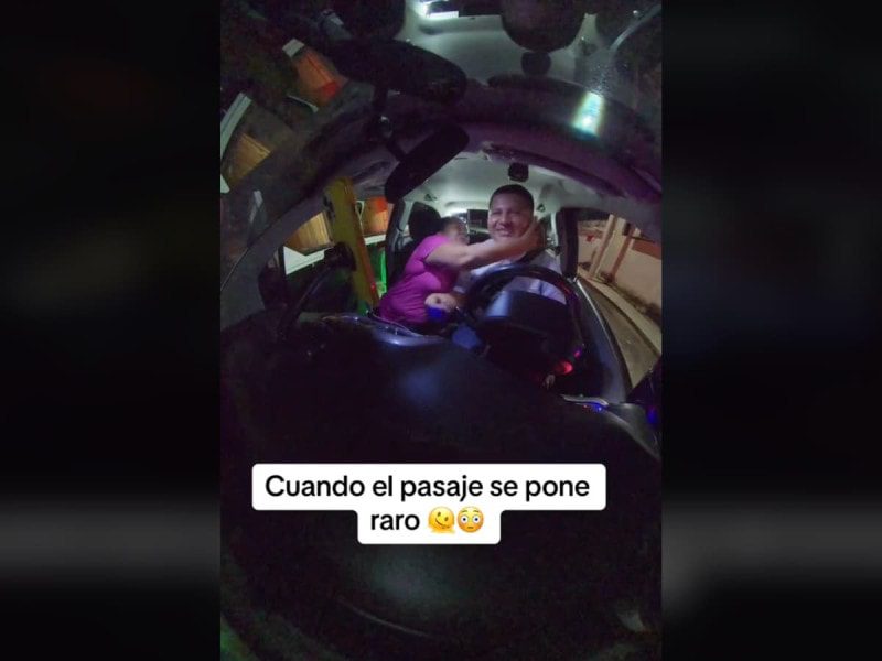 En Cancún taxista es acosado por pasajera que intenta pagarle con besos