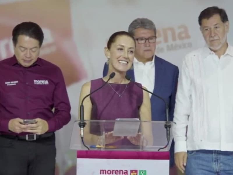 Evo Morales envía sus felicitaciones a Claudia Sheinbaum por su victoria en la encuesta