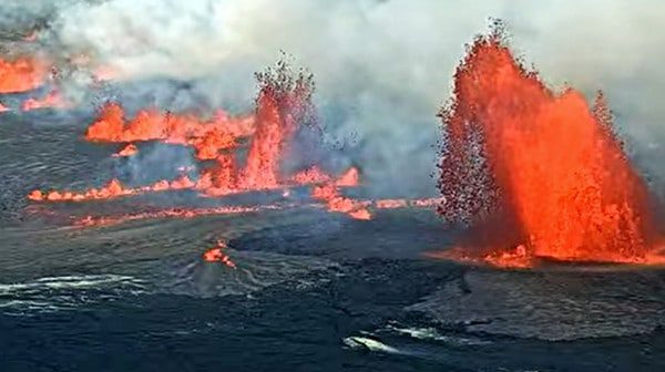 Nuevamente en erupción: es la tercera vez en el año que el Volcán Kilauea se estremece