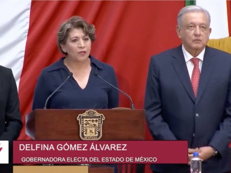 Ceremonia de Investidura de Delfina Gómez como gobernadora del Estado de México