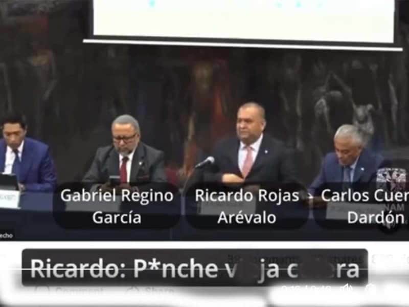 Secretario de la Facultad de Derecho de la UNAM ha sido destituido debido a los insultos dirigidos hacia la directora