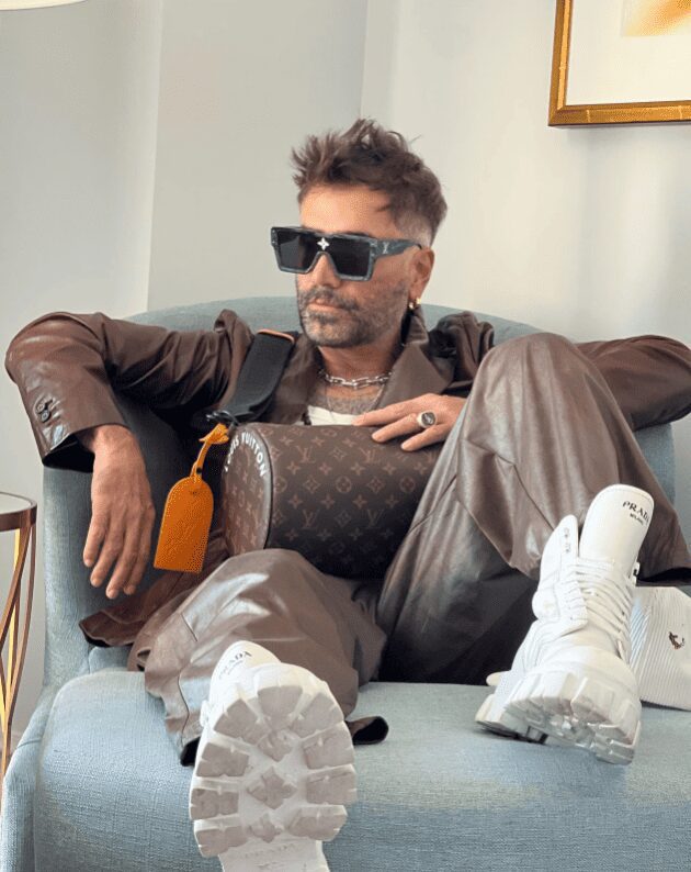 Alejandro Fernández muestra su estilo a la moda en redes sociales y recibe críticas negativas por ello