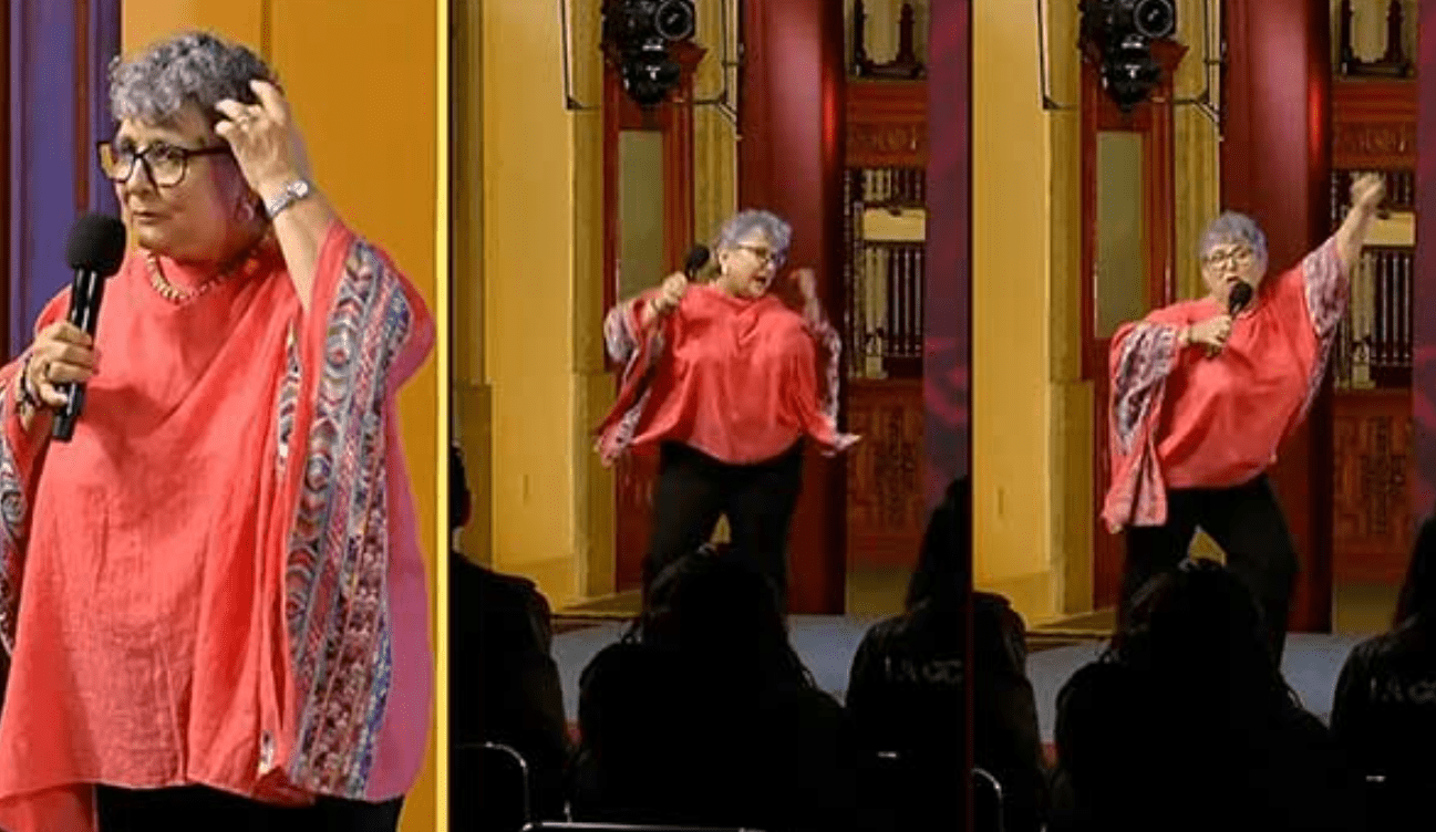 Profesora utiliza el baile para ilustrar que la nueva educación en México no promueve el enfoque individualista