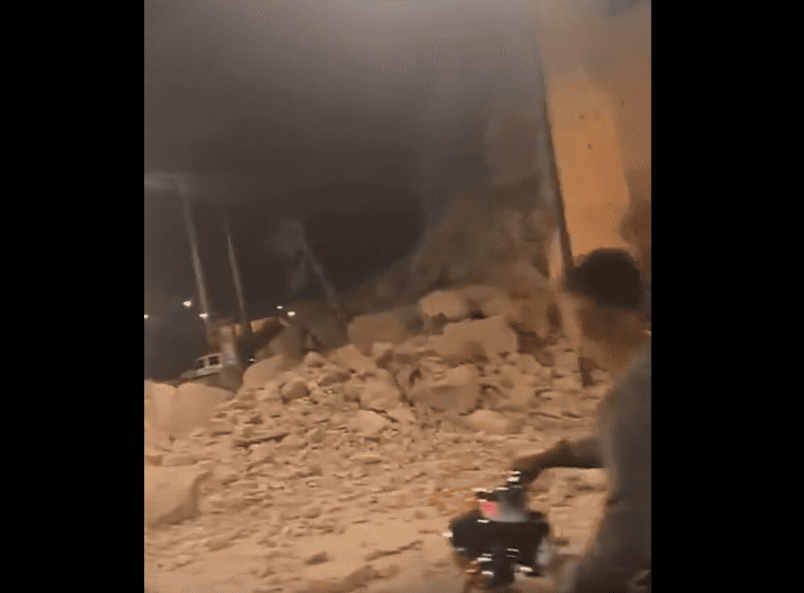 Primeras imágenes de los daños causados por el sismo de 6.8 que sacudió Marruecos