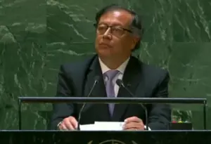 Asistentes de la Asamblea General de la ONU se retiran antes de que el presidente de Colombia inicie su discurso