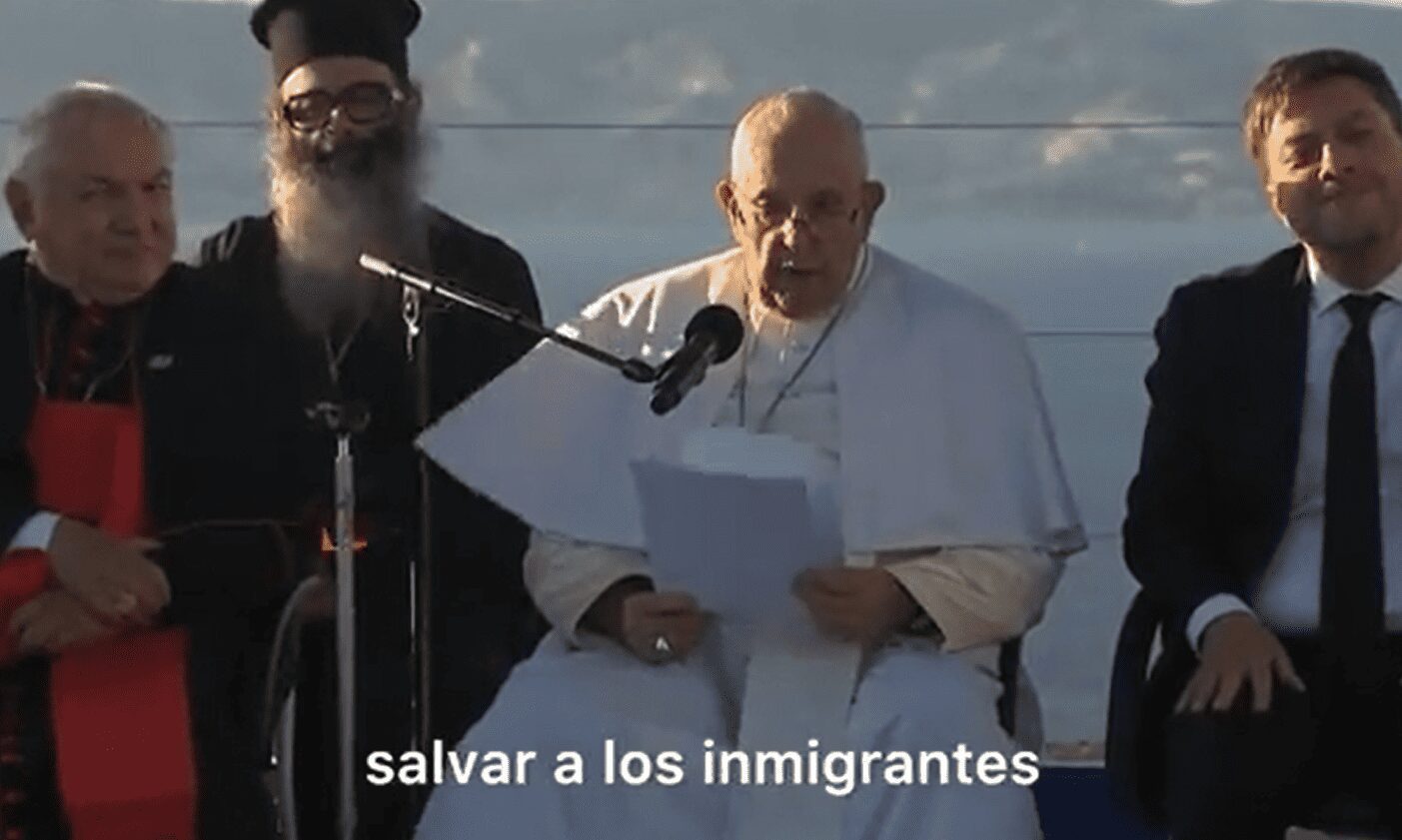 Desde Marsella, el papa Francisco llama a socorrer a los migrantes en el mar