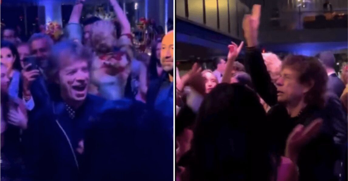 Captan a Mick Jagger bailando reguetón en una disco; el vídeo se hace viral