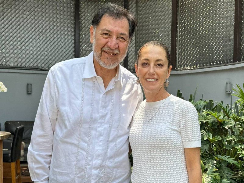 Fernández Noroña se suma al equipo de Claudia Sheinbaum