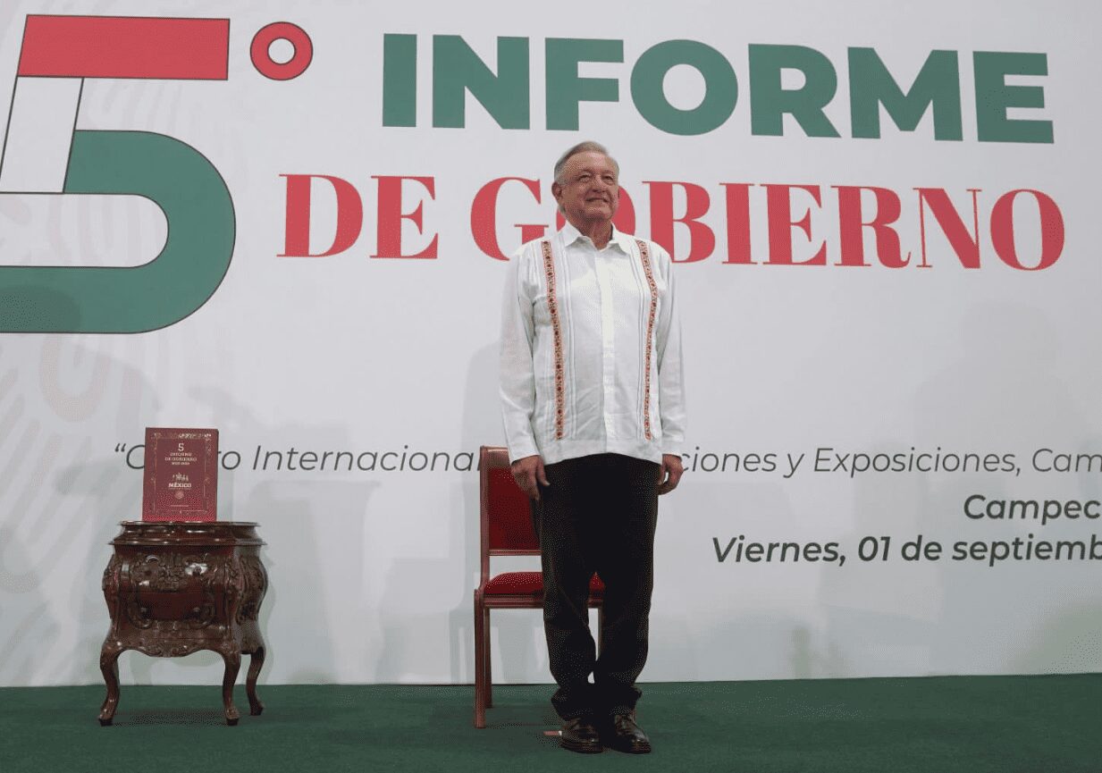 Las declaraciones de Andrés Manuel López Obrador durante su quinto informe de gobierno; aquí están sus palabras