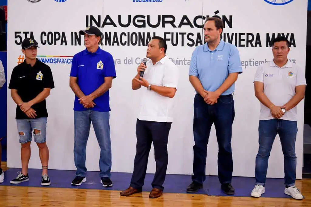 Inicia la 5a Copa internacional de Futsal Riviera Maya 2023