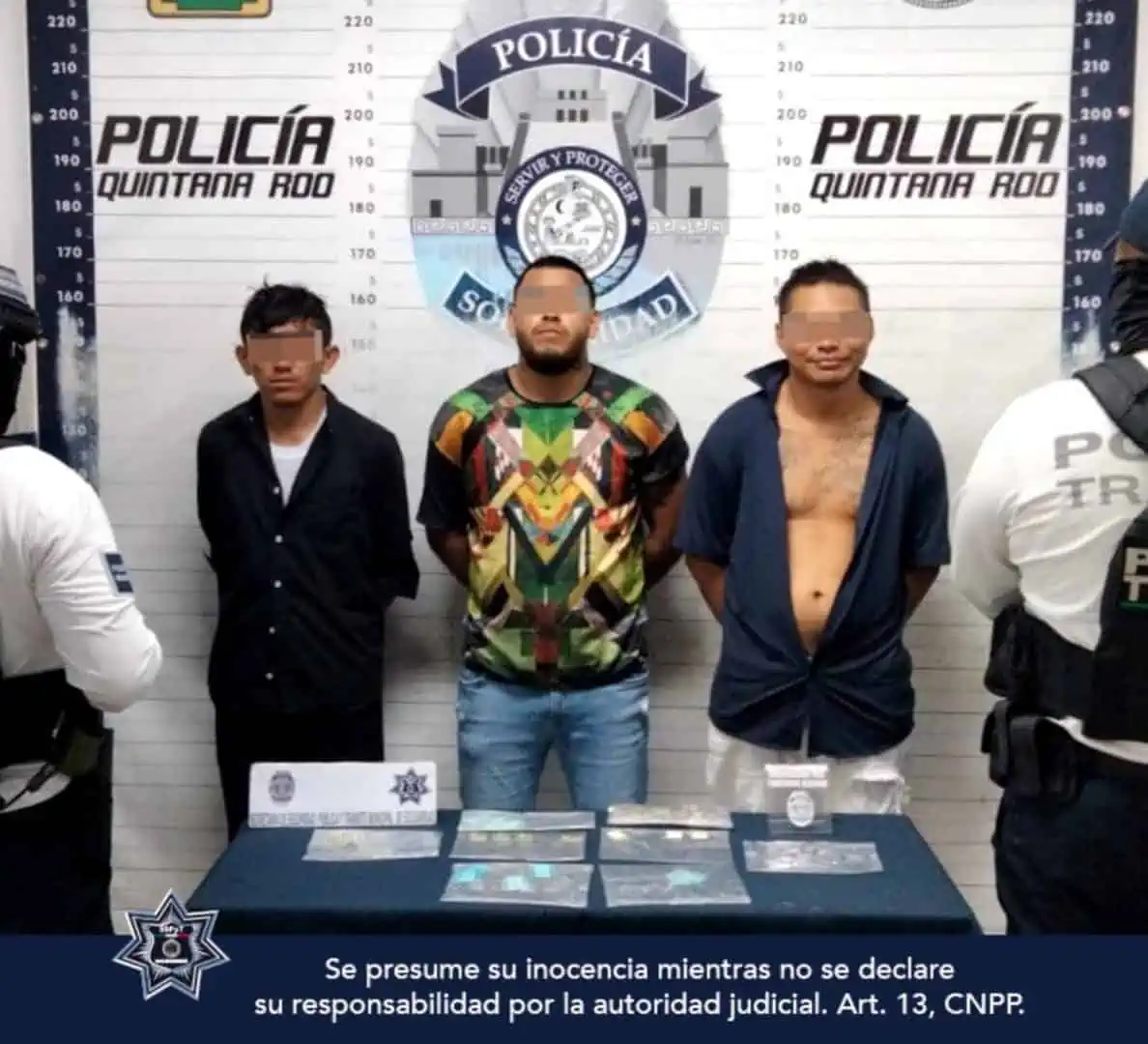 En Solidaridad, capturan a seis sujetos relacionados al narcomenudeo