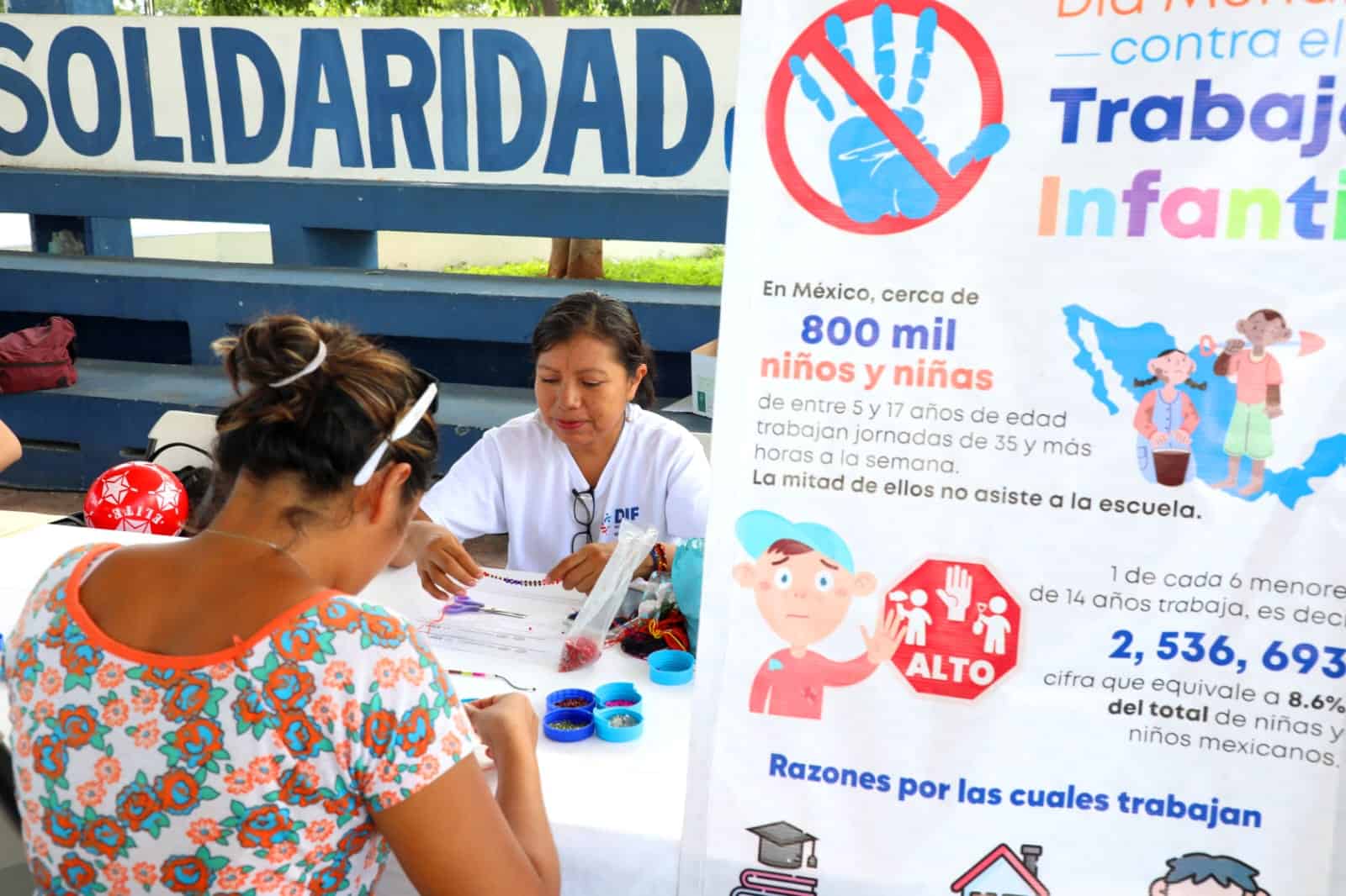 En Solidaridad regresa la Brigada Por Una Niñez Feliz a la colonia 28 de Julio