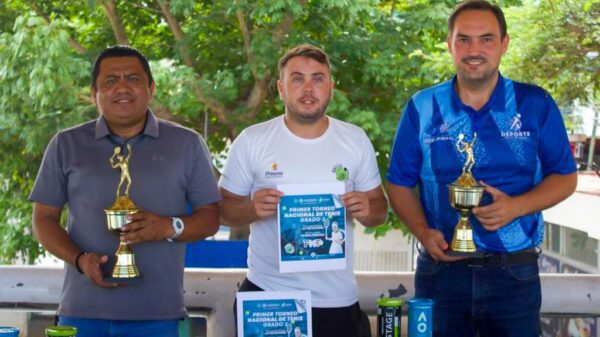 Todo listo para el Torneo Nacional de Tenis Grado 3, en Playa del Carmen