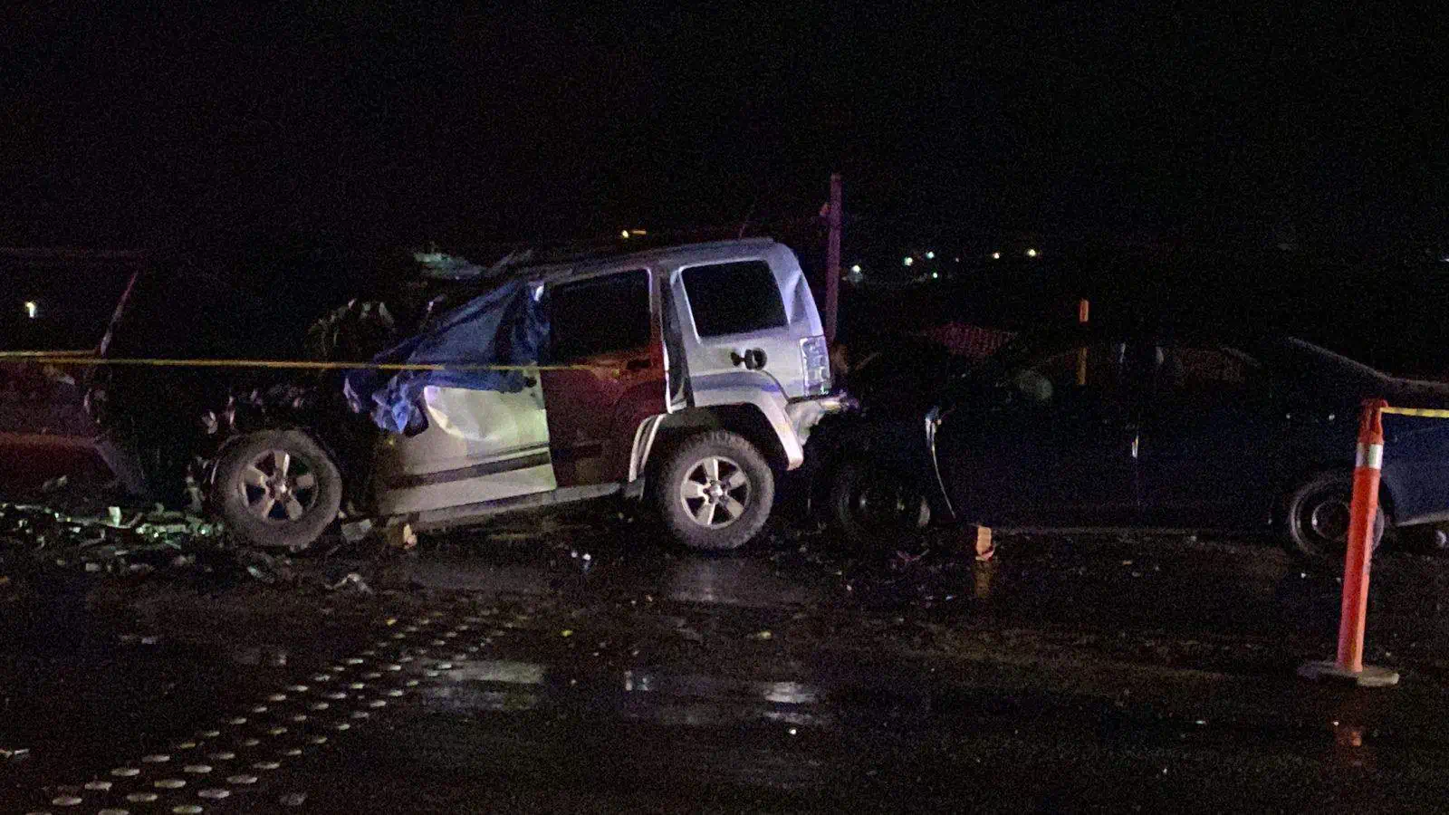 Accidente en carretera libre deja varios muertos en la carretera Libre Tijuana- Tecate