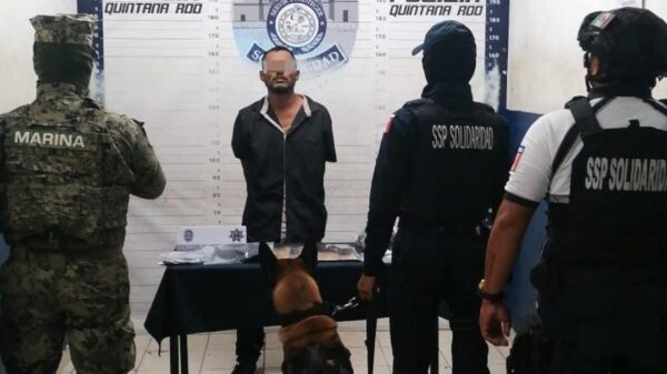 Captura la Policía de Solidaridad a un hombre que disparó contra un centro nocturno