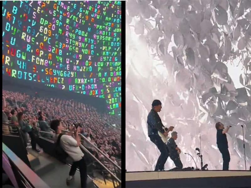 U2 estrena La Esfera, el estadio que se convierte en lo que sea de Las Vegas; el concierto fue alucinante